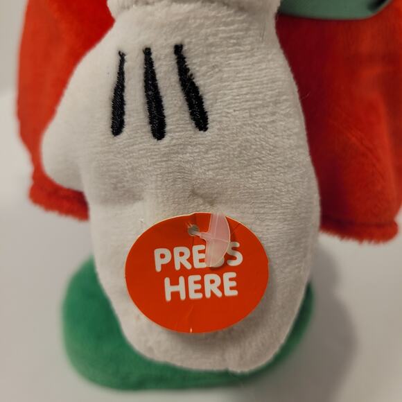 Minnie Mouse Animated Christmas Plush Dances To Jingle Bells Side Step 13" EUC - Picture 8 of 10